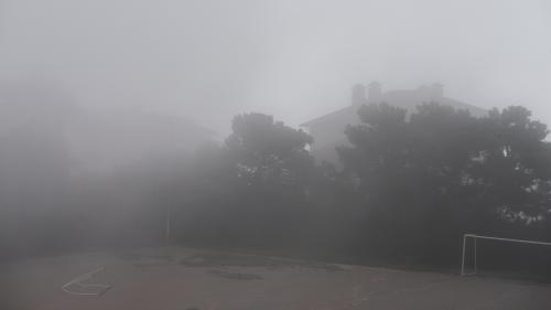 Алупка. Утро. Туман